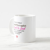 Mug A Truly Great Speech Therapist – Personalized Name (Devant gauche)