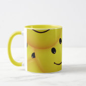 Mug à visage joyeux personnalisé (Gauche)