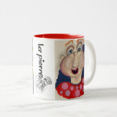 Mug à visage lunaire (Devant droit)