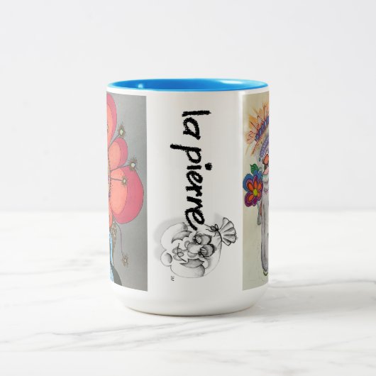 Mug à visage lunaire (Centre)