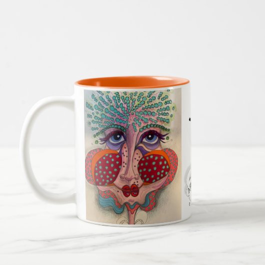 Mug à visage lunaire (Gauche)