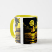 Mug à voile Serenity sur la Lune. (Devant gauche)