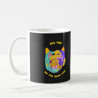 Mug À vous revoir du côté aboiement - Jeu de mots sur