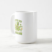 Mug A Wee Bit Highrish Funny Irish Leaf Vibes (Devant gauche)
