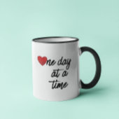 Mug AA un jour à la fois dire café de récupération