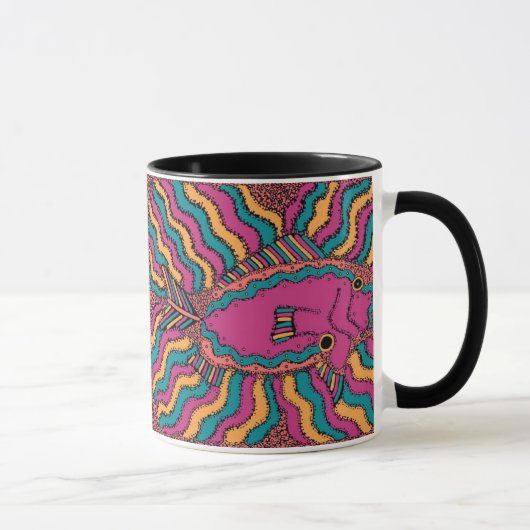 Mug Aarl - printemps de poissons (Droite)