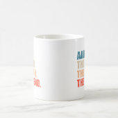 Mug Aaron l'homme le mythe la légende (Centre)