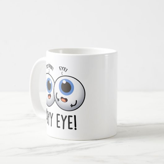 Mug Aay Eye Funny AI Pun (Devant gauche)