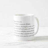 Mug Aayiaat-ul-kur (Devant droit)