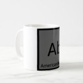 Mug Ab - American Bobtail Chimie Tableau Périodique (Devant gauche)