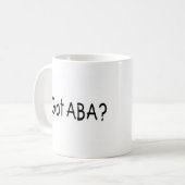 Mug Aba obtenu (noir (Devant gauche)