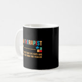 Mug Aba Thérapiste Définition Comportement Thérapiste (Devant gauche)