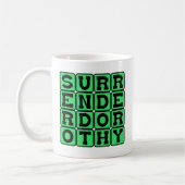 Mug Abandonne Dorothy, Menace de Sorcière (Gauche)