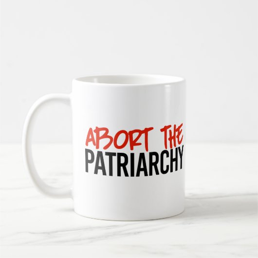Mug Abandonner le patriarcat (Gauche)
