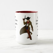 Mug Abandonner les tirs avec humour (Centre)