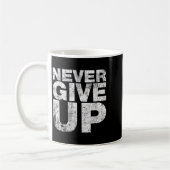 Mug Abandonner N'Est Pas Une Option Citation Motivatio (Gauche)