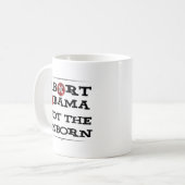 Mug Abandonner Obama (Devant gauche)