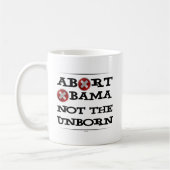 Mug Abandonner Obama (Gauche)