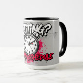 Mug Abandonner ? Pas à mon programme - Motivation (Devant droit)