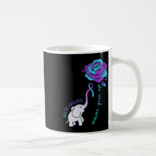 Mug Abandonner un graphique de soutien à la sensibilis