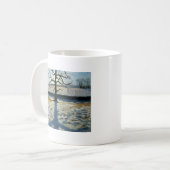 Mug Abbaye Derbyshire de Calke d'arbre et d'ombre (Devant gauche)