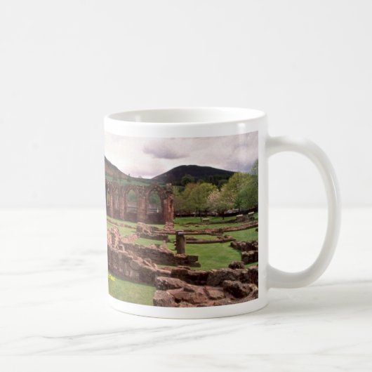 Mug Abbaye melrose, Ecosse (Droite)