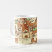 Mug Abbaye romane. Modèle (Devant gauche)
