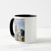 Mug Abbaye St-Amand, Rouen (la semaine, bodycolour et (Devant gauche)