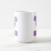 Mug Abby Cadabby | Face de fleurs | Ajouter Votre Nom (Centre)
