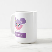 Mug Abby Cadabby | Face de fleurs | Ajouter Votre Nom (Devant gauche)