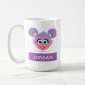 Mug Abby Cadabby | Face de fleurs | Ajouter Votre Nom (Gauche)