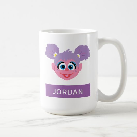 Mug Abby Cadabby | Face de fleurs | Ajouter Votre Nom (Droite)