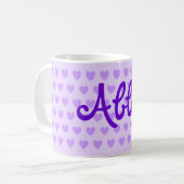 Mug Abby en violet (Devant gauche)