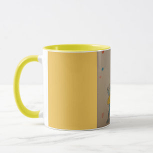 Mug #ABC Art par les enfants, Canard de Pâques