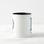 Mug ABC du Dr Seuss : Lettre D - Bleu | Ajouter Votre  (Centre)