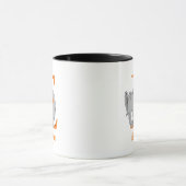 Mug ABC du Dr Seuss : Lettre E - Orange | Ajouter Votr (Centre)
