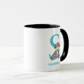 Mug ABC du Dr Seuss : Lettre S - Bleu | Ajouter Votre  (Devant droit)