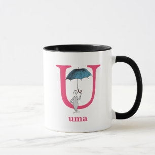 Mug ABC du Dr Seuss : Lettre U - rose   Ajouter Votre