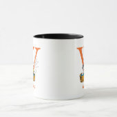 Mug ABC du Dr Seuss : Lettre W - Orange | Ajouter Votr (Centre)