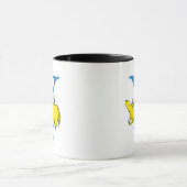 Mug ABC du Dr Seuss : Lettre Y - Bleu | Ajouter Votre  (Centre)