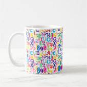 Mug ABC et 123 super colorés (Gauche)