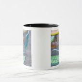 Mug ABC Islands, ARUBA, Palm Beach : Café coloré 2 (Centre)