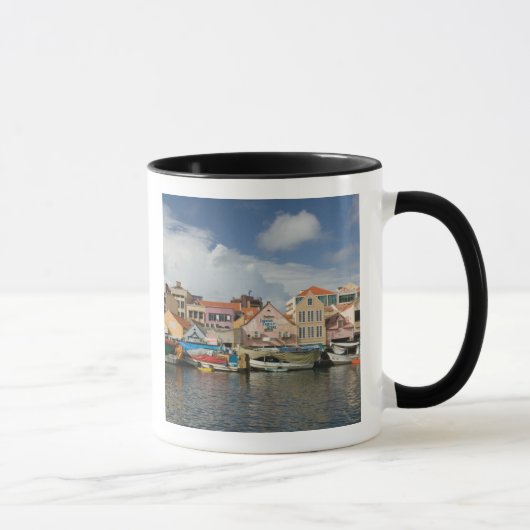 Mug ABC Islands, CURACAO, Willemstad : Punda, (Droite)