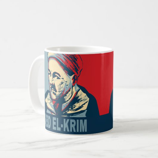 Mug Abd el-Krim Rif Leader Hope Style Abdelkarim (Devant gauche)
