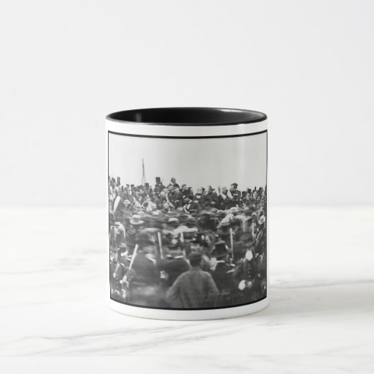 Mug Abe Lincoln Discours de Gettysburg : Fin de la Gue (Centre)