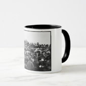 Mug Abe Lincoln Gettysburg Adresse : Fin de la guerre  (Devant droit)