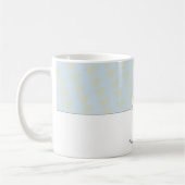 Mug Abee Awesome Abeille d'Or Personnalisé Monogramme (Gauche)