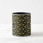 Mug Abee Genre Elegant Or et Black Bee Motif (Centre)