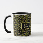 Mug Abee Genre Elegant Or et Black Bee Motif (Gauche)
