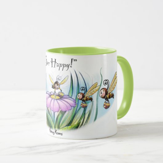 Mug "Abee Happy" (Devant droit)